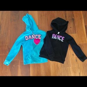 Girls Dance hoodies sz 6